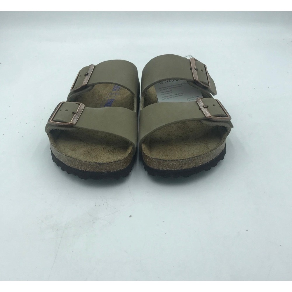 Birkenstock Arizona Soft Footbed Tobacco Brown Oiled Leather‎ Sandals Womens 41